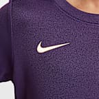 Nike Dri-FIT Kylian Mbappé Little Kids' ACD25 Short Sleeve Top and Shorts Set