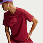 เสื้อวิ่งแขนสั้นป้องกัน UV ผู้ชาย Dri-FIT Nike Miler