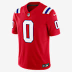 Christian Gonzalez New England Patriots Men's Nike Dri-FIT NFL Limited Jersey - Red