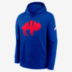 Buffalo Bills Club Logo Men's Nike NFL Pullover Hoodie - Royal