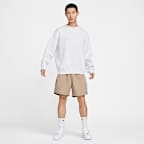 กางเกงขาสั้นผู้ชายแบบทอ Nike Solo Swoosh