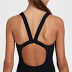 Traje de baño de una pieza Nike Swim HydraStrong para niña talla grande