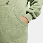 Sudadera con gorro con cierre completo larga oversized para mujer Nike Sportswear Phoenix Fleece