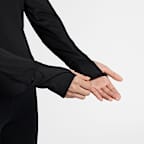 เสื้อวิ่งผู้หญิงซิปสั้น Dri-FIT UV Nike Swift