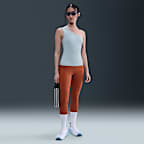 나이키 젠비 여성 드라이 핏 에이시메트리컬 탱크 탑