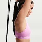 ナイキ インディ ハイサポート ウィメンズ パッディド アジャスタブル スポーツブラ