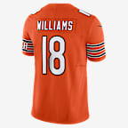 Caleb Williams Chicago Bears Men's Nike Dri-FIT NFL Limited Jersey