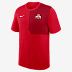 Ohio State Sideline Coach Men's Nike Dri-FIT College Top