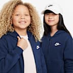 Nike Sportswear Club Fleece Big Kids' Full-Zip Hoodie