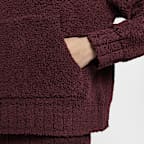 나이키 스포츠웨어 피닉스 코지 부클레 여성 루즈 니트 후디