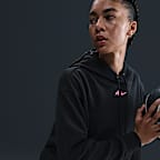 A'ja Wilson Women's Oversized Cropped Basketball Hoodie