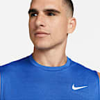 Camiseta sin mangas Dri-FIT con protección contra los rayos UV para hombre Nike Swim Hydroguard Essential