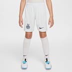 Inter Mailand 2025/26 Stadium Away Nike Dri-FIT Replika-Fußballshorts (ältere Kinder)