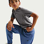 Nike Pro Big Kids' (Boys') Dri-FIT Fleece Pants