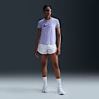 Damska koszulka do biegania z krótkim rękawem Dri-FIT Nike One Swoosh