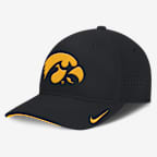 Iowa On-Field Gameday Swoosh Men's Nike Dri-FIT College Hat - Black