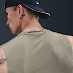 나이키 프로 남성 드라이 핏 타이트 민소매 피트니스 탑