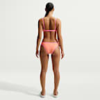 Slip bikini hipster con texture ondulata Nike Swim – Donna
