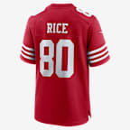 NFL San Francisco 49ers (Jerry Rice) Men's Game Football Jersey