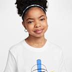 Playera para niños talla grande Nike Sportswear