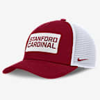 Gorra de rejilla universitaria Nike ajustable para hombre Stanford On-Field Rise - Rojo cardenal