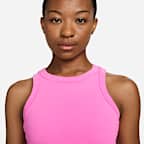 Nike One Fitted Women's Dri-FIT Cropped Tank Top
