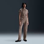 Playera de manga corta de French Terry para mujer Nike Sportswear Chill Terry