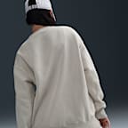 나이키 스포츠웨어 피닉스 플리스 여성 오버사이즈 크루넥 스웻셔츠