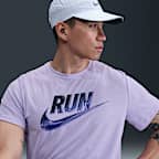 ナイキ マイラー ラン エナジー メンズ Dri-FIT ショートスリーブ ランニングトップ