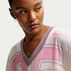 Jersey oversized cropped para mujer Nike Sportswear