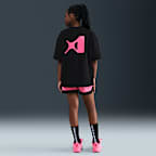 エイジャ ウィルソン ジュニア (ガールズ) オーバーサイズド Tシャツ