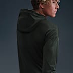 Chelsea F.C. Strike Men's Nike Dri-FIT Football Hooded Knit Tracksuit Jacket