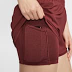 Nike Dri-FIT One Women's Mid-rise 8cm (approx.) 2-in-1 Shorts