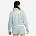 Nike Sportswear Phoenix Fleece Heritage Women's Oversized 1/2-Zip Crop Sweatshirt