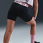 Nike Pro Dri-FIT Shorts (ca. 12,5 cm) für ältere Kinder (Mädchen)