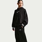 Nike Sportswear Phoenix Fleece Women's High-Waisted Wide-Leg Graphic Pants