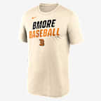 Baltimore Orioles City Connect Team Phrase Script Men's Nike Dri-FIT MLB T-Shirt - Cream