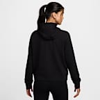 Sudadera con gorro de French Terry con cierre completo para mujer Nike Dri-FIT One