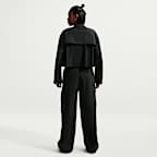 Nike 24.7 PerfectStretch Dri-FIT ruimvallende tearaway-broek met hoge taille voor dames