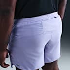 Shorts de correr Dri-FIT de 18 cm con forro de ropa interior para hombre Nike Stride