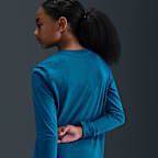 Playera de manga larga para niños grandes Nike Sportswear