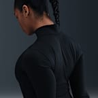 Nike One Fitted Women's Dri-FIT 1/4-Zip Mid Layer