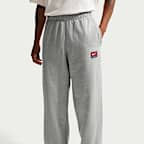 Nike Solo Swoosh Men's Fleece Open-Hem Trousers