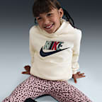 Sudadera con gorro sin cierre para niños talla pequeña Nike Wild Warmth