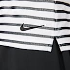Nike Dri-FIT Victory Women's Striped Sleeveless Golf Polo