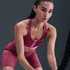 ナイキ スウッシュ フロント ジップ ウィメンズ ミディアムサポート パッディド スポーツブラ