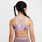 Nike Pro Big Kids' (Girls') Dri-FIT Reversible Sports Bra