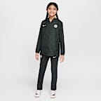 Bunda do deště Nike Football Chelsea FC Academy Pro s kapucí pro větší děti