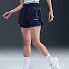 Nike Dri-FIT One Women's Mid-rise 8cm (approx.) 2-in-1 Shorts