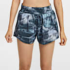 Nike One 女款 Dri-FIT 高腰 3" 帶內裡印花短褲